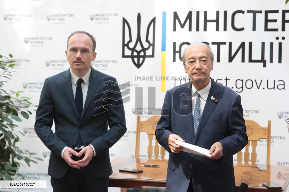 Justice Ministries of Ukraine and Japan ink cooperation memorandum in Kyiv