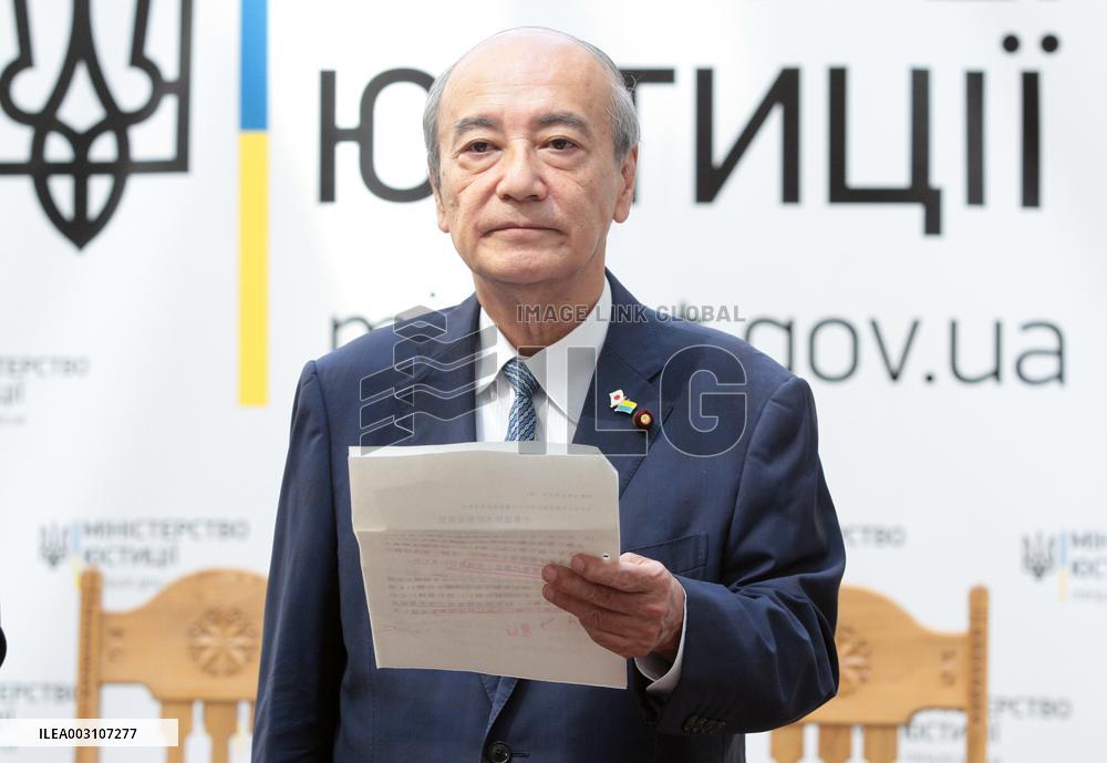 Justice Ministries of Ukraine and Japan ink cooperation memorandum in Kyiv