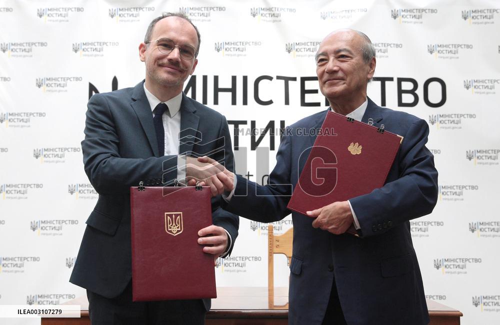 Justice Ministries of Ukraine and Japan ink cooperation memorandum in Kyiv