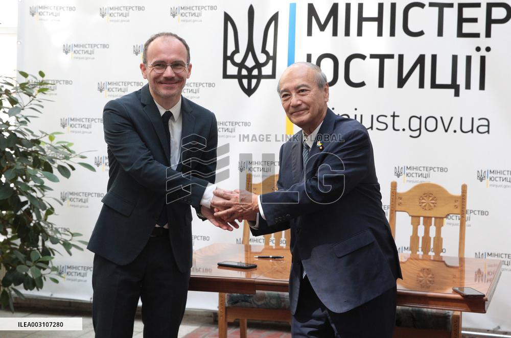 Justice Ministries of Ukraine and Japan ink cooperation memorandum in Kyiv