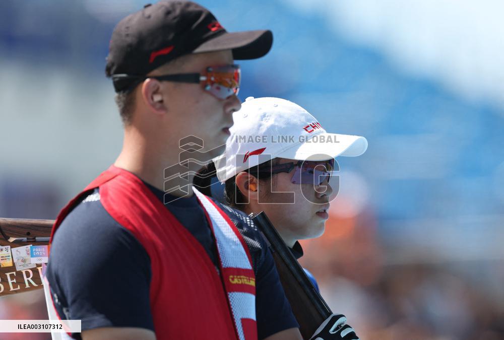 (PARIS2024) FRANCE-CHATEAUROUX-OLY-SHOOTING