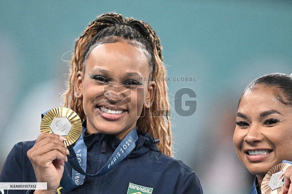Paris 2024 - Gymnastics Floor - Podium Ceremony