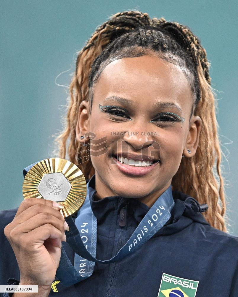Paris 2024 - Gymnastics Floor - Podium Ceremony
