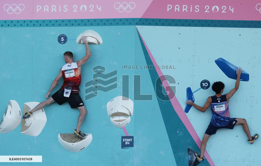 (PARIS2024)FRANCE-LE BOURGET-OLY-SPORT CLIMBING