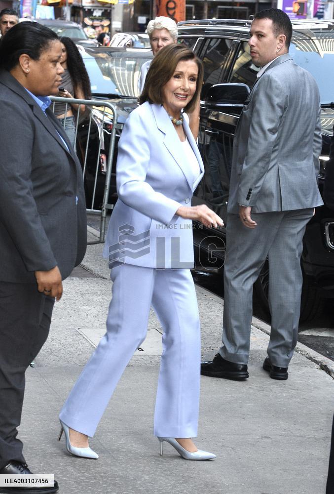 Nancy Pelosi At GMA - NYC