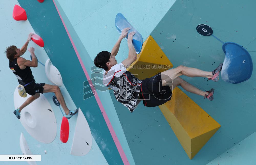 (PARIS2024)FRANCE-LE BOURGET-OLY-SPORT CLIMBING