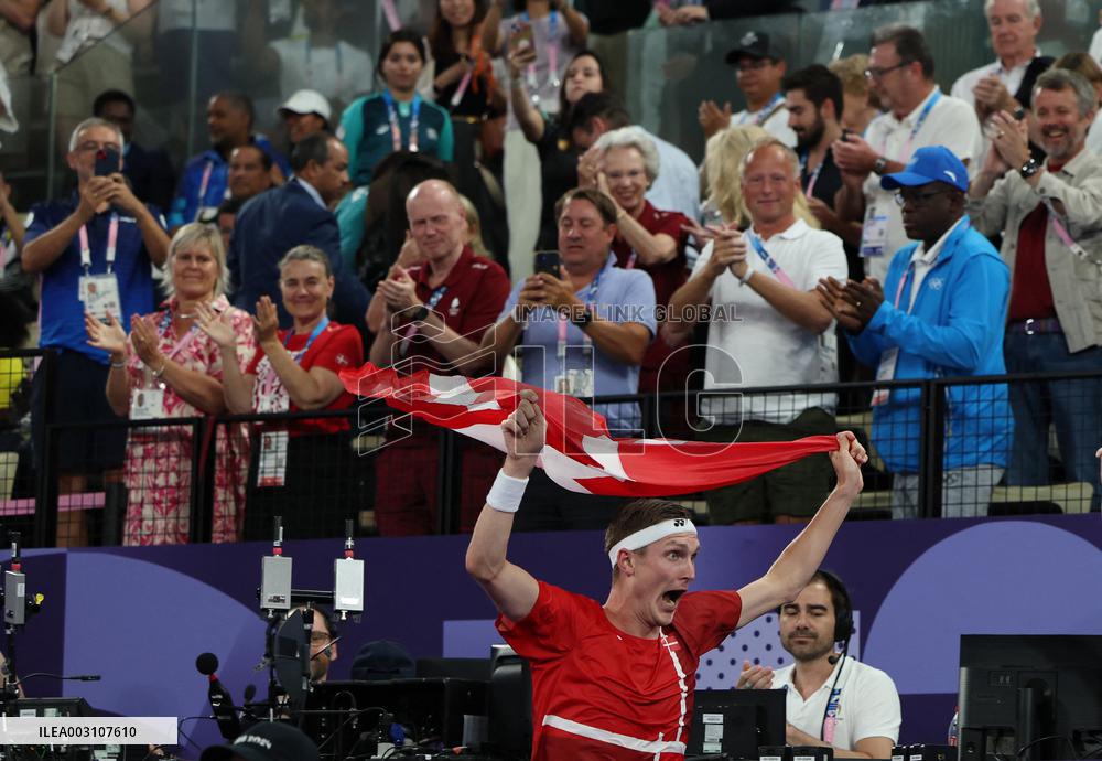 Paris 2024 - Badminton - Viktor Axelsen Wins Gold