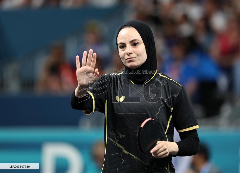 (PARIS2024)FRANCE-PARIS-OLY-TABLE TENNIS