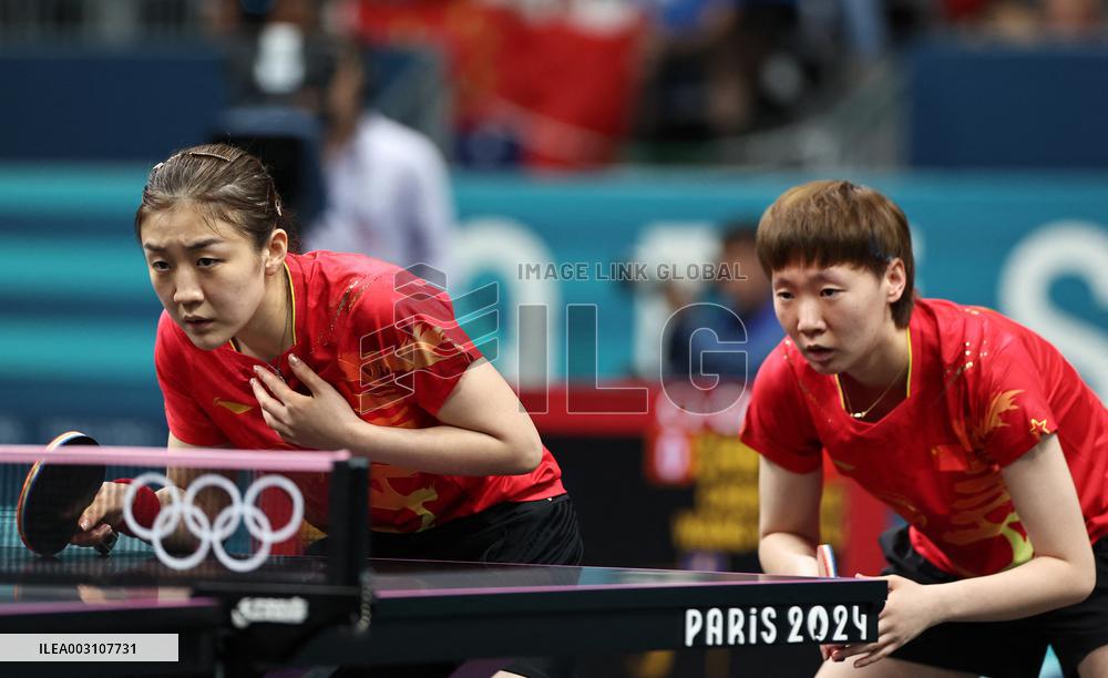 (PARIS2024)FRANCE-PARIS-OLY-TABLE TENNIS