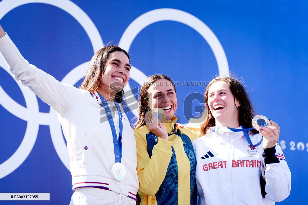 Paris 2024 - Kayak Cross - Podium Ceremony