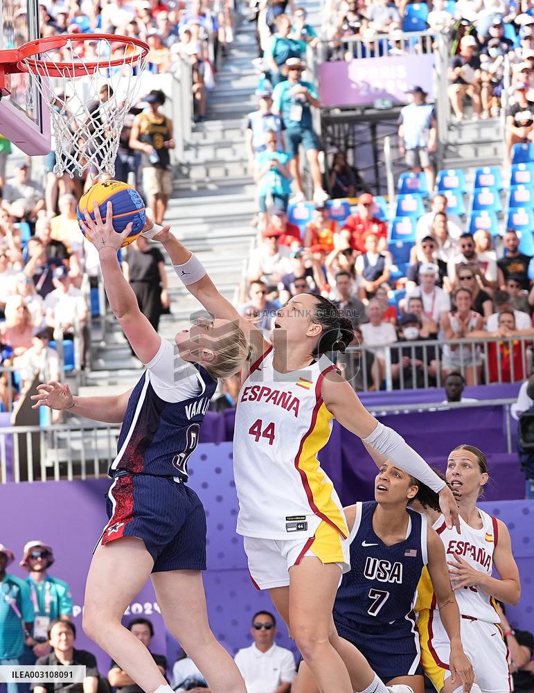 (PARIS2024) FRANCE-PARIS-OLY-3x3 BASKETBALL