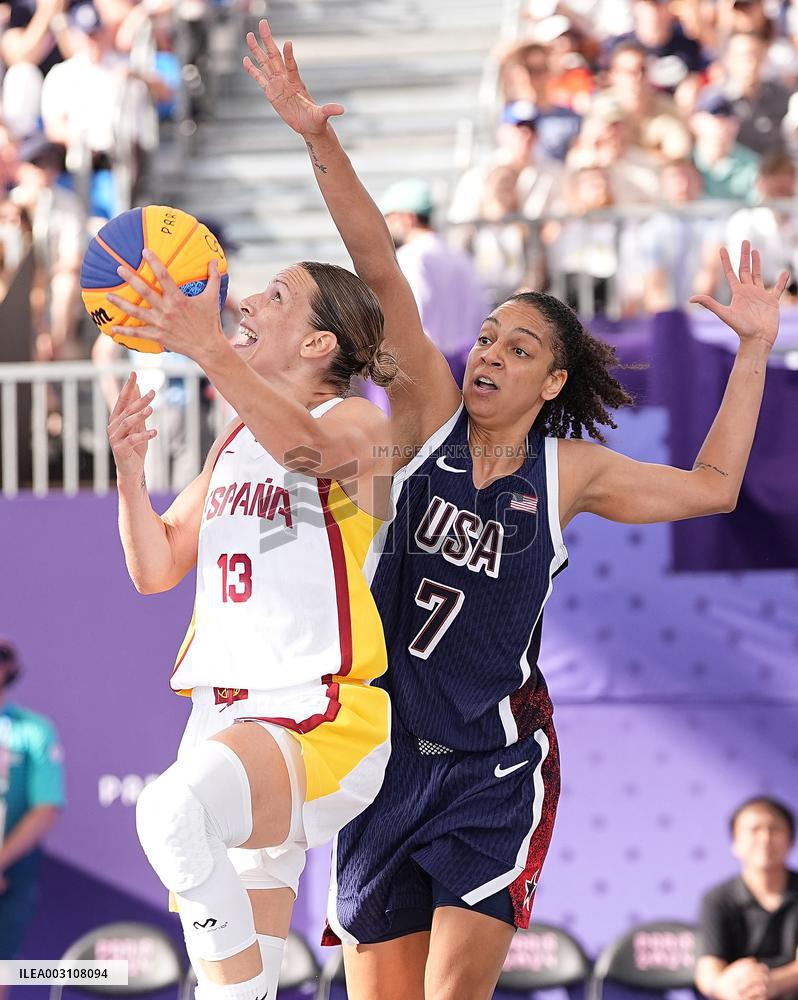 (PARIS2024) FRANCE-PARIS-OLY-3x3 BASKETBALL