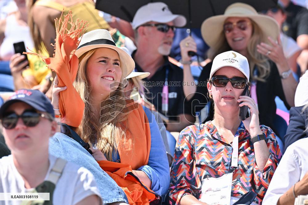 Paris 2024 - Jumping - Princess Catharina-Amalia In The Stands
