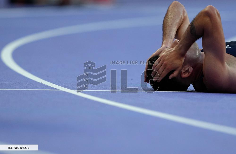 (PARIS2024) FRANCE-PARIS-OLY-ATHLETICS-3000M STEEPLECHASE-MEN