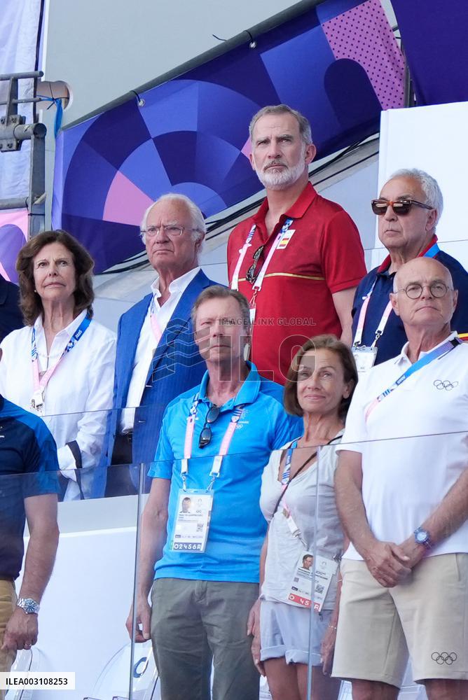 Paris 2024 - Royals At Athletics Event