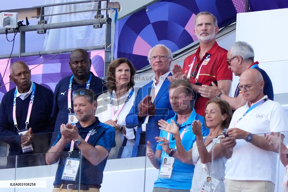 Paris 2024 - Royals At Athletics Event