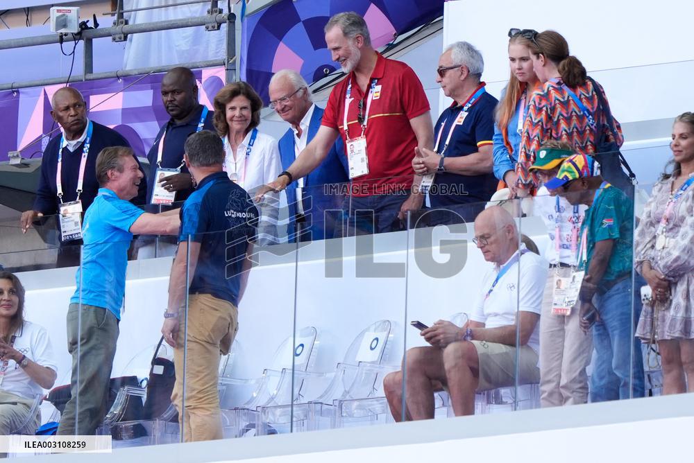 Paris 2024 - Royals At Athletics Event