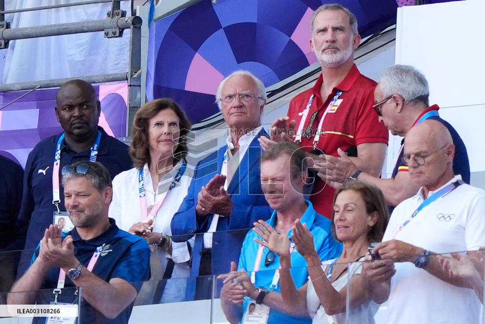Paris 2024 - Royals At Athletics Event