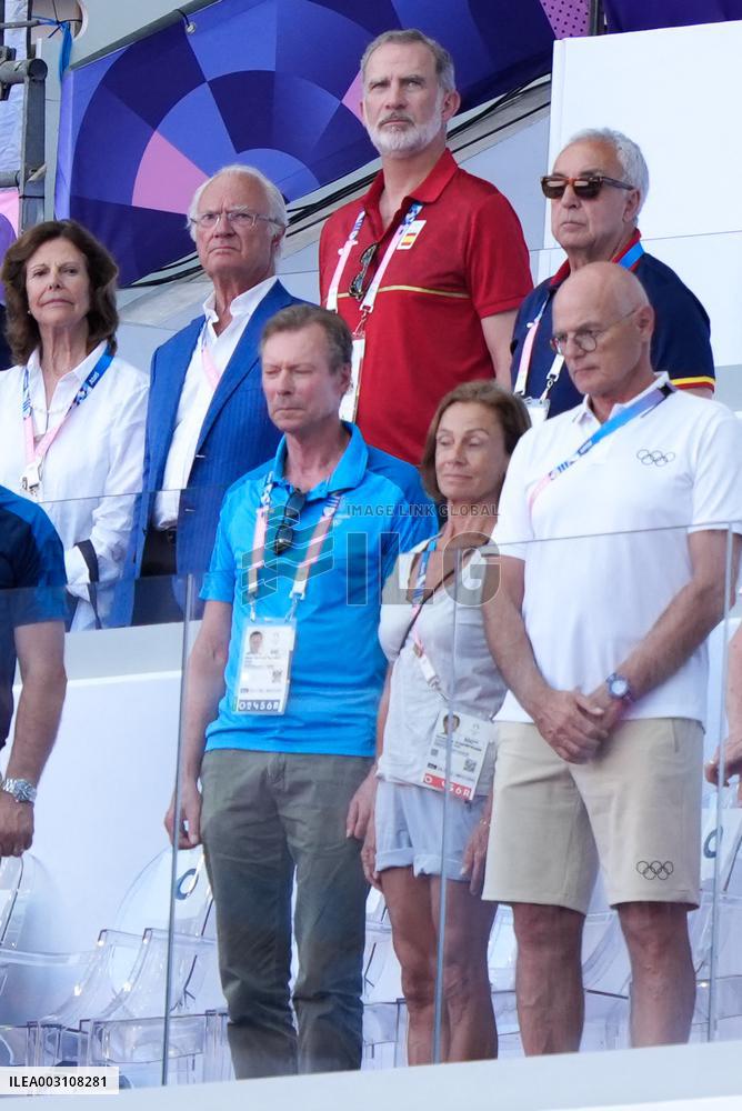 Paris 2024 - Royals At Athletics Event
