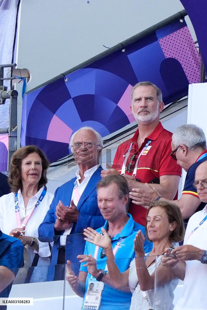 Paris 2024 - Royals At Athletics Event