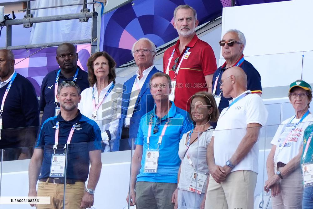 Paris 2024 - Royals At Athletics Event