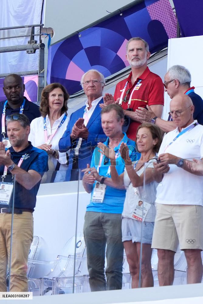 Paris 2024 - Royals At Athletics Event