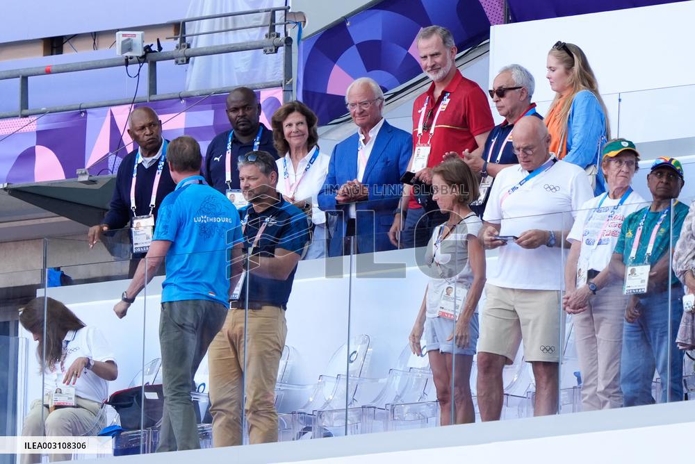 Paris 2024 - Royals At Athletics Event