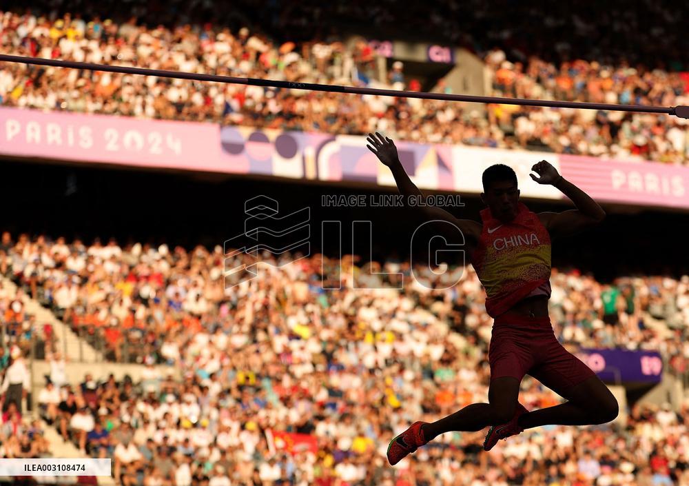 (PARIS2024) FRANCE-PARIS-OLY-ATHLETICS-POLE VAULT-MEN