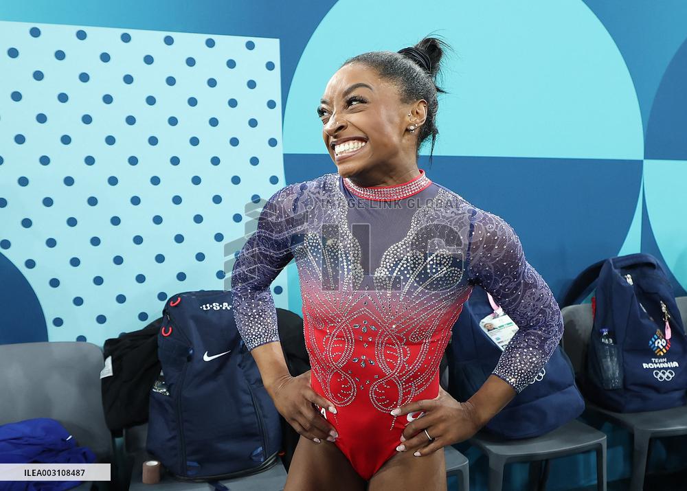 (PARIS2024)FRANCE-PARIS-OLY-ARTISTIC GYMNASTICS