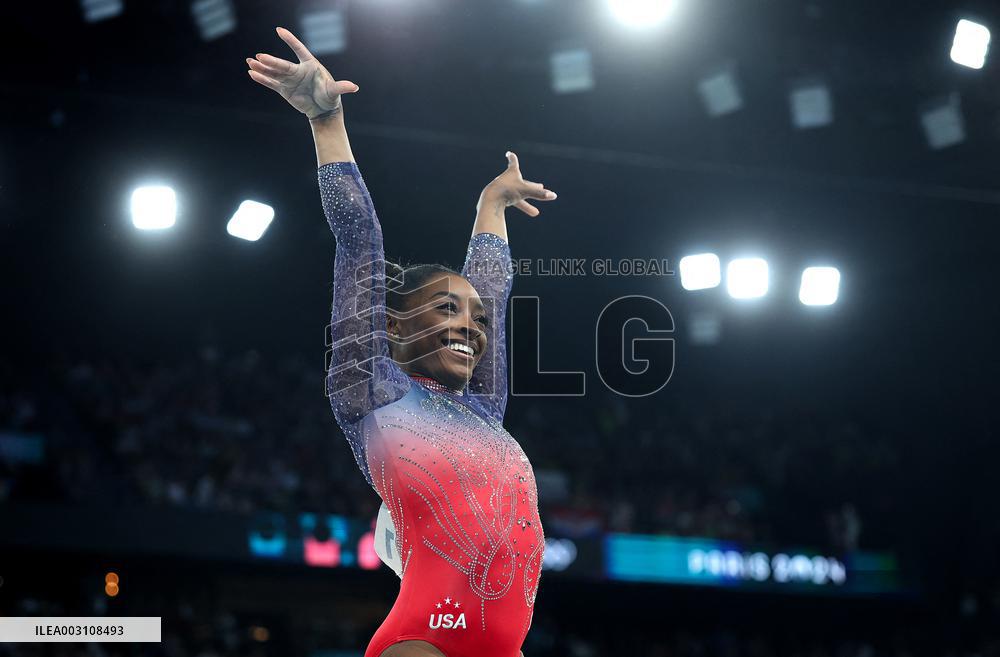 (PARIS2024)FRANCE-PARIS-OLY-ARTISTIC GYMNASTICS