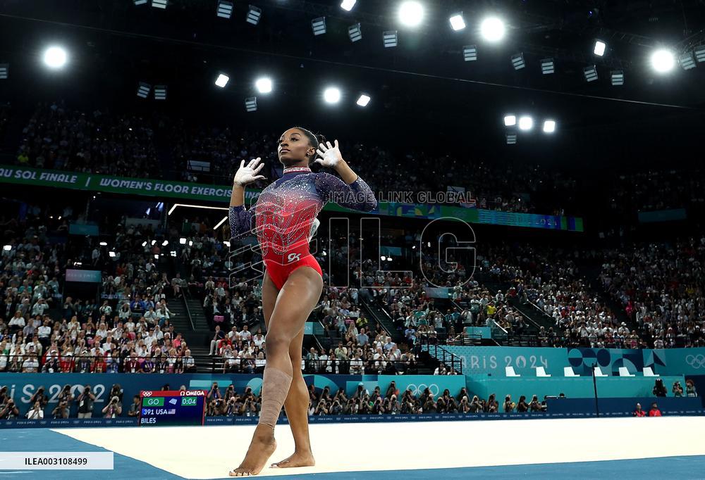 (PARIS2024)FRANCE-PARIS-OLY-ARTISTIC GYMNASTICS