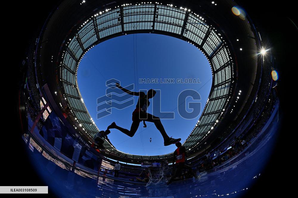 (PARIS2024) FRANCE-PARIS-OLY-ATHLETICS-3000M STEEPLECHASE-MEN