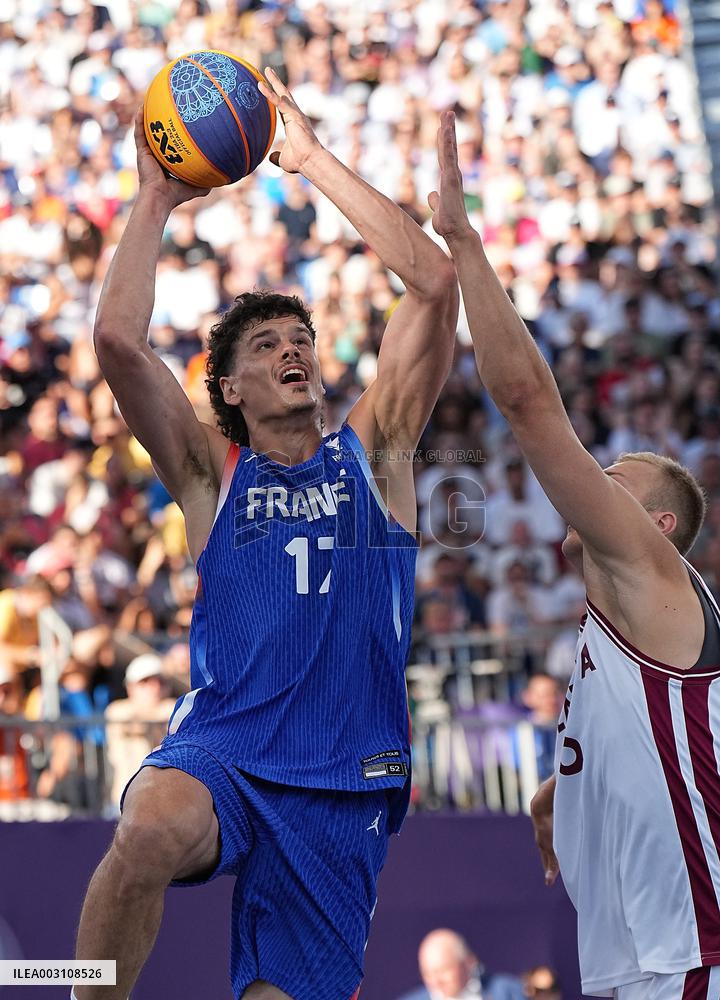 (PARIS2024) FRANCE-PARIS-OLY-3x3 BASKETBALL