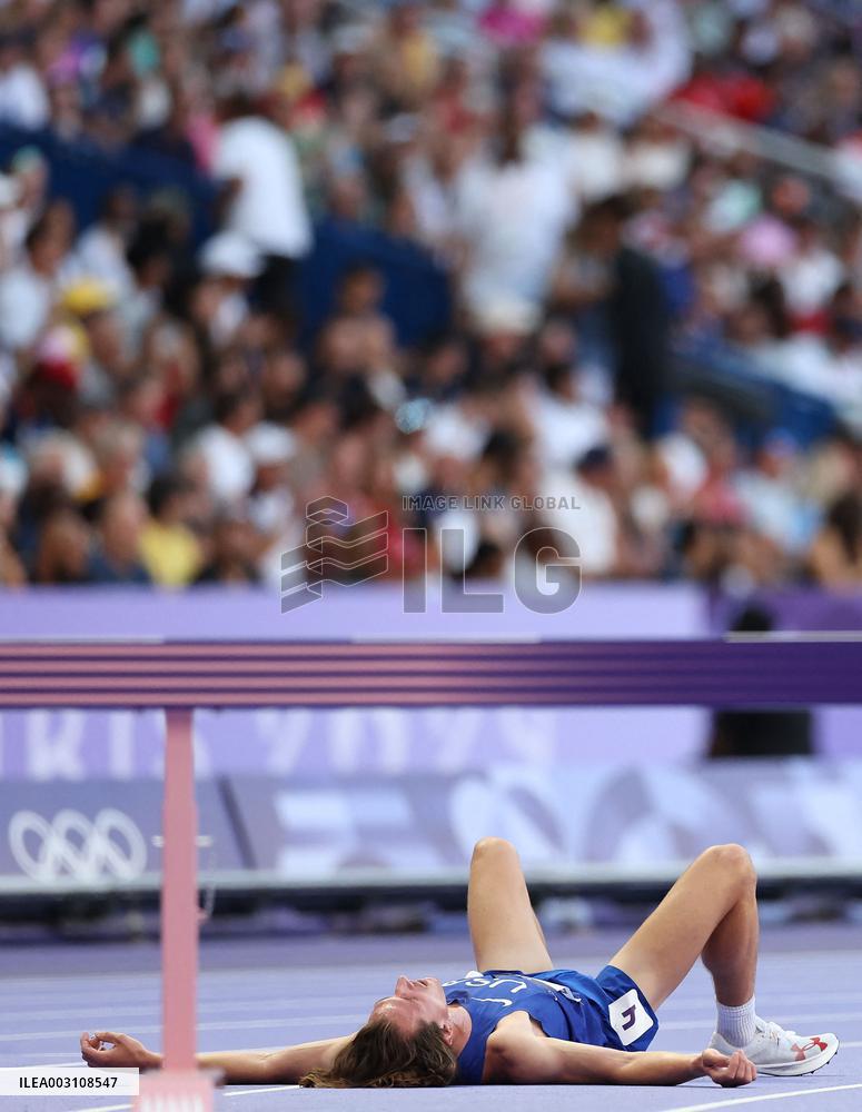(PARIS2024) FRANCE-PARIS-OLY-ATHLETICS-3000M STEEPLECHASE-MEN