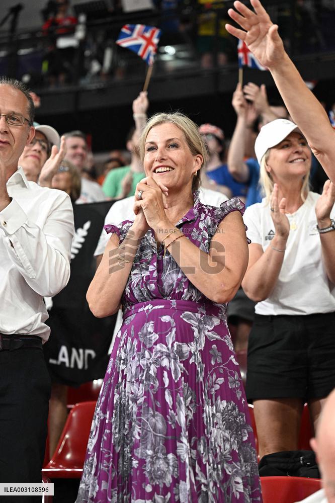 Paris 2024 - Track Cycling - Duchess Of Edimburg Sophie Reacts To Great Britain Victory