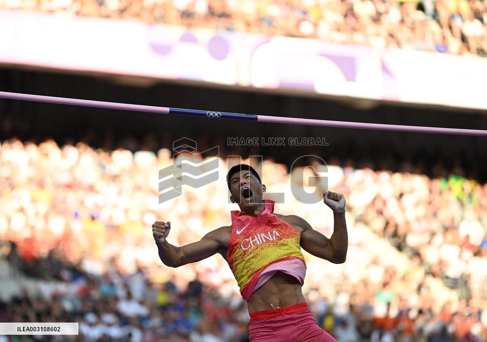 (PARIS2024) FRANCE-PARIS-OLY-ATHLETICS-POLE VAULT-MEN