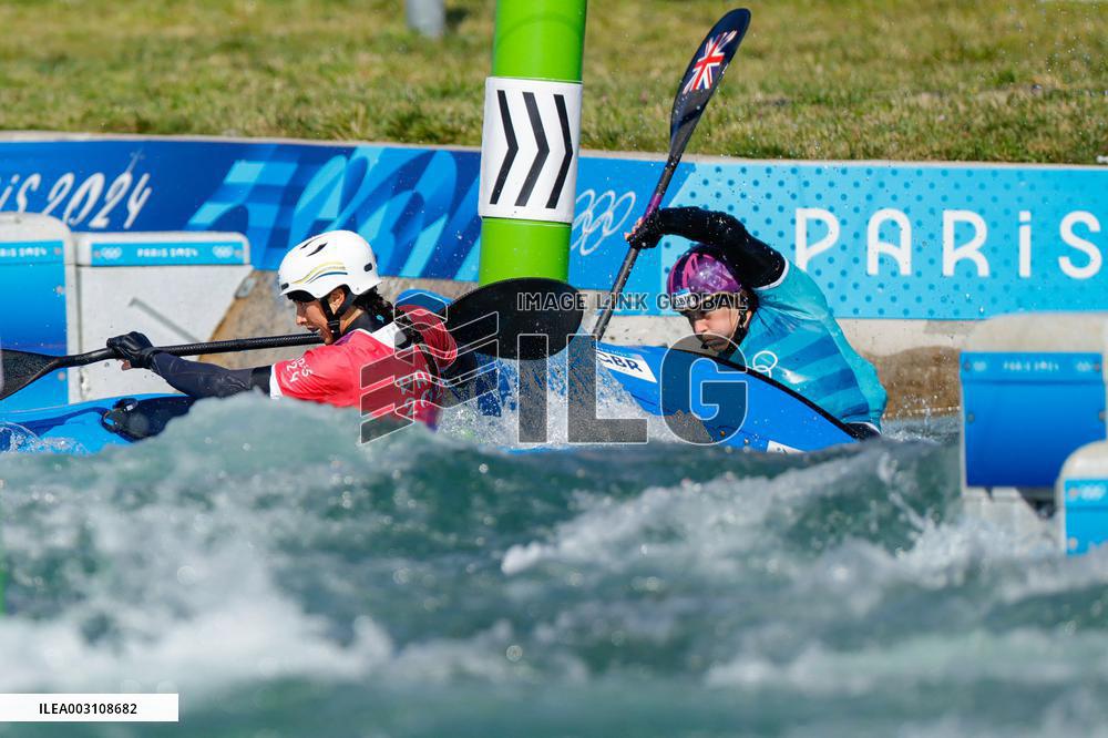 (PARIS2024) FRANCE-VAIRES-SUR-MARNE-OLY-CANOE SLALOM