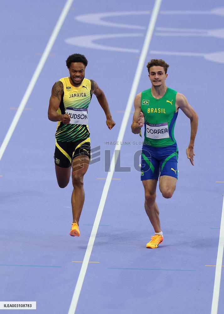 (PARIS2024) FRANCE-PARIS-OLY-ATHLETICS-200M-MEN