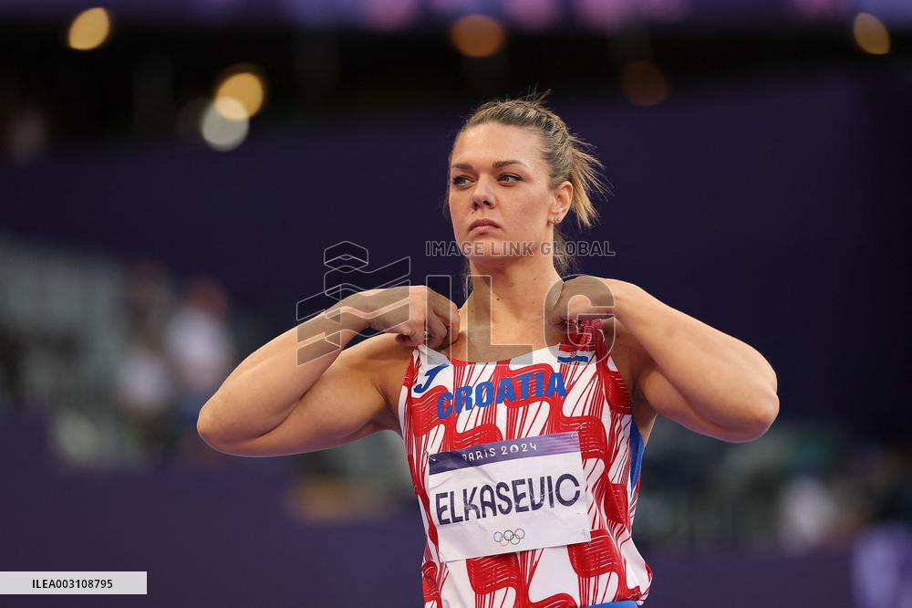 (PARIS2024) FRANCE-PARIS-OLY-ATHLETICS-DISCUS THROW-WOMEN