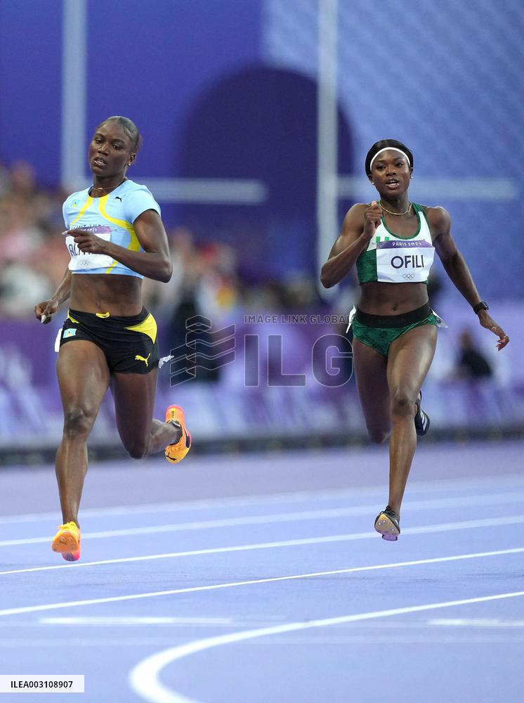 (PARIS2024) FRANCE-PARIS-OLY-ATHLETICS-200M-WOMEN