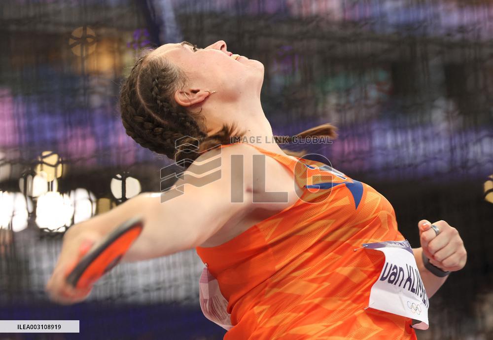 (PARIS2024) FRANCE-PARIS-OLY-ATHLETICS-DISCUS THROW-WOMEN