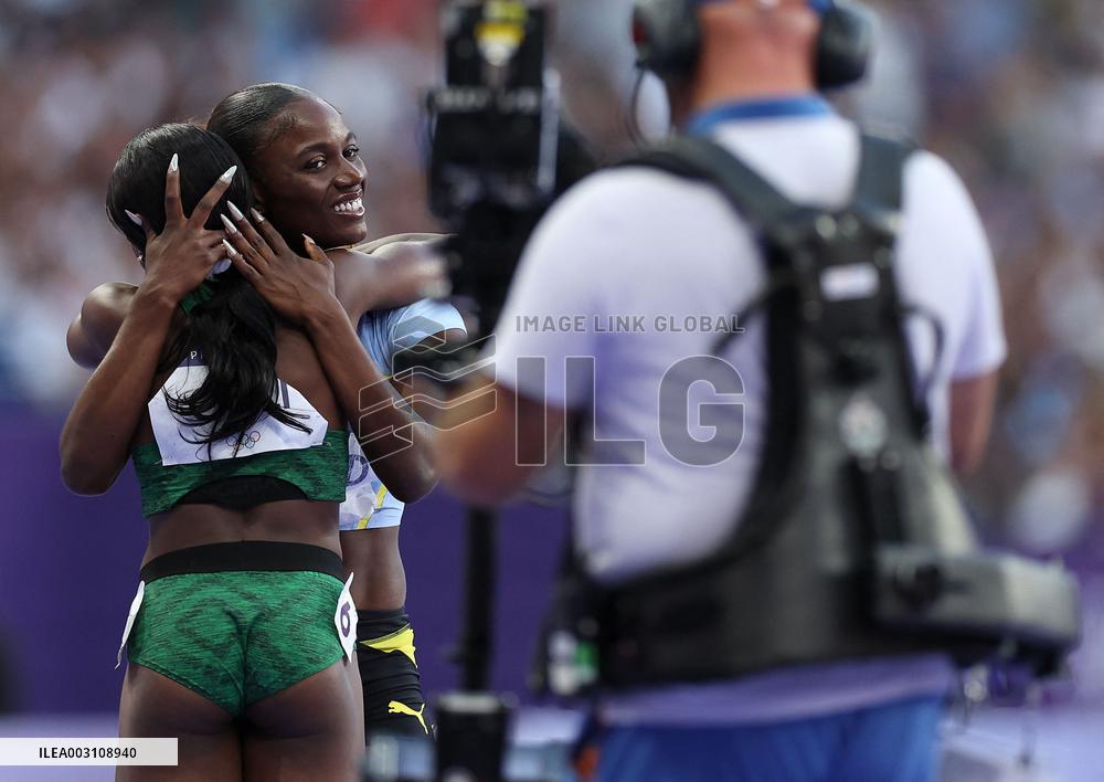 (PARIS2024) FRANCE-PARIS-OLY-ATHLETICS-200M-WOMEN