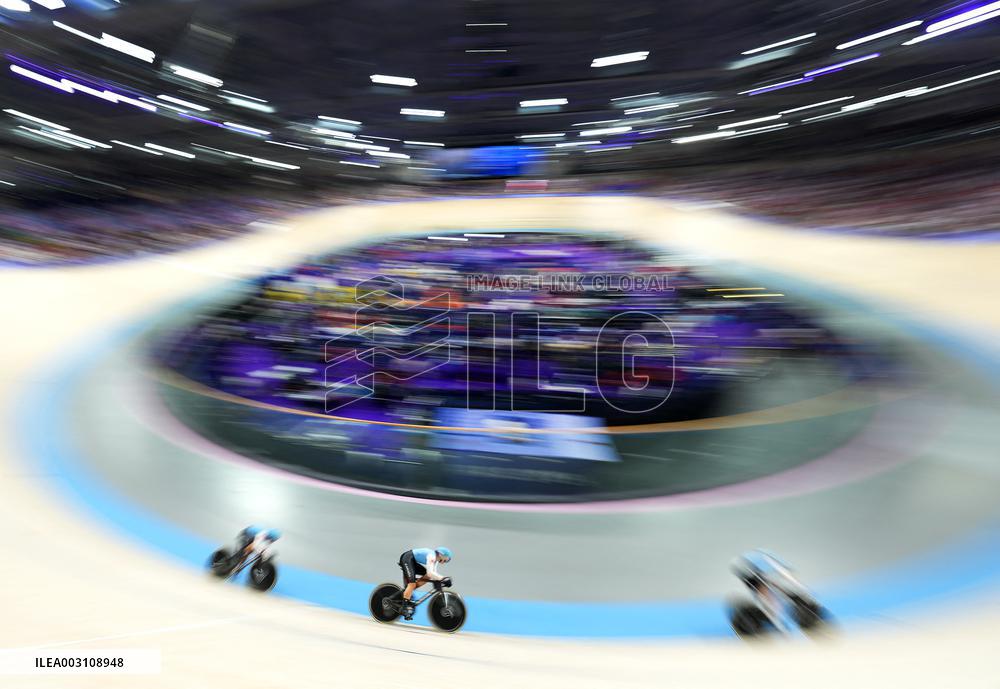 Paris 2024 - Track Cycling Illustrations