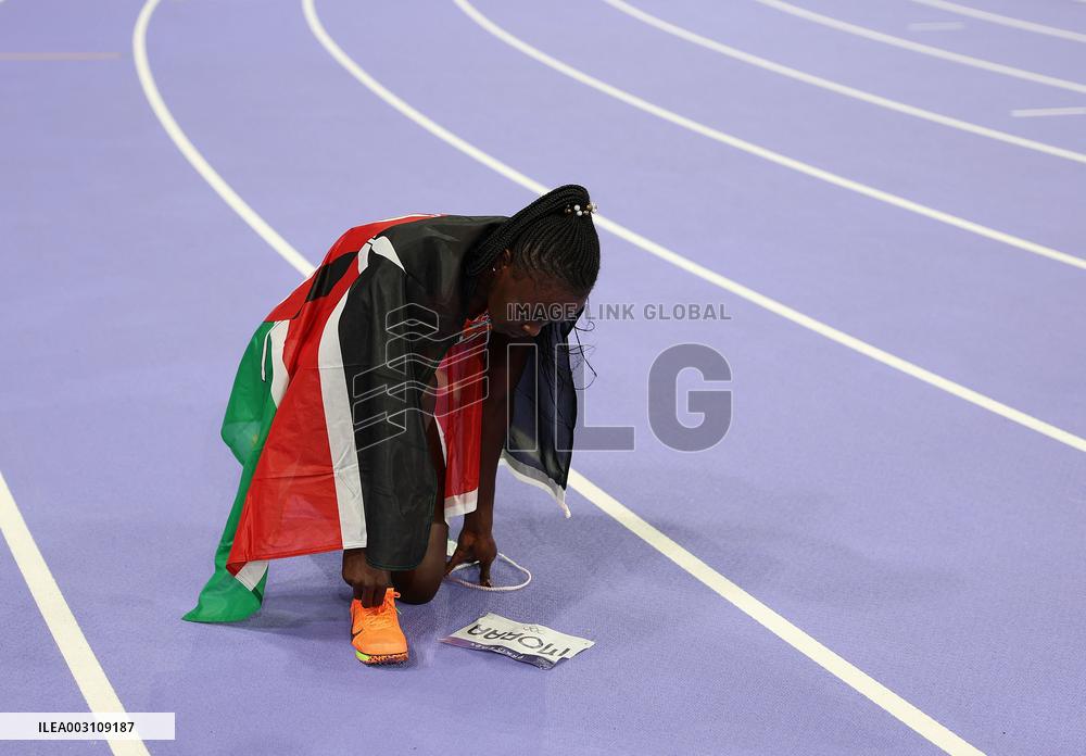 (PARIS2024) FRANCE-PARIS-OLY-ATHLETICS-800M-WOMEN