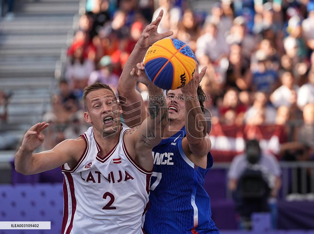 (PARIS2024) FRANCE-PARIS-OLY-3x3 BASKETBALL