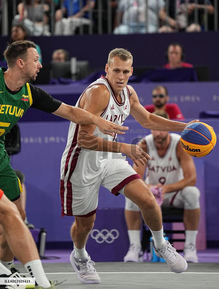 (PARIS2024) FRANCE-PARIS-OLY-3x3 BASKETBALL