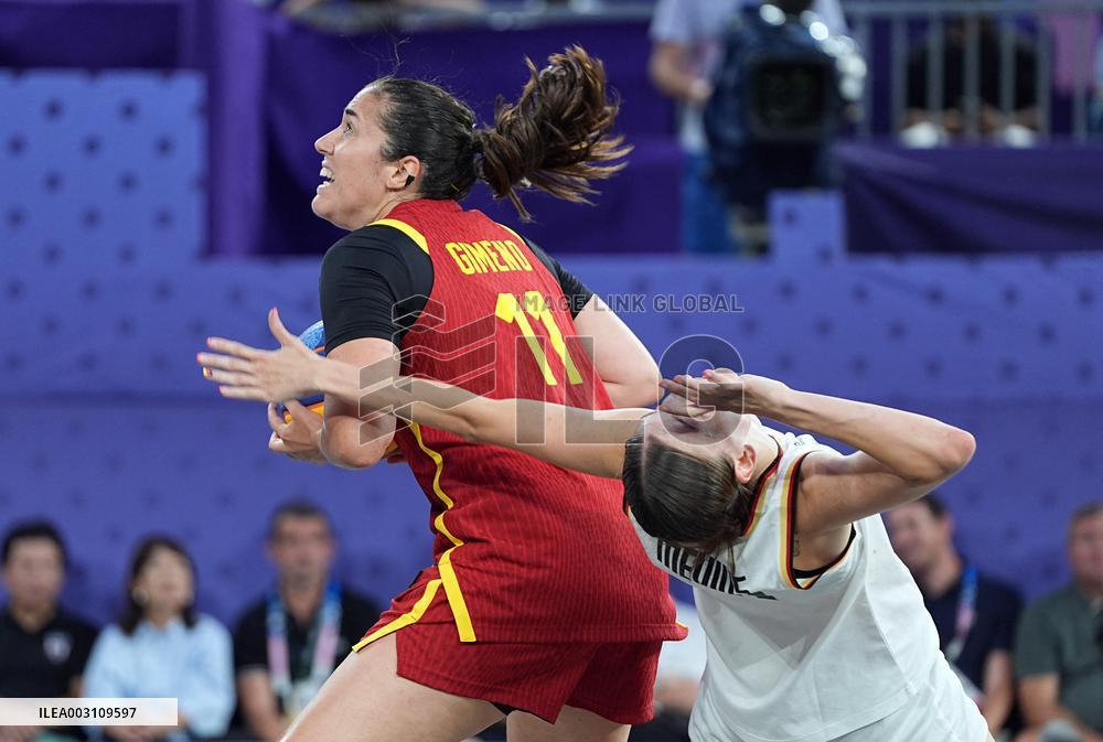 (PARIS2024) FRANCE-PARIS-OLY-3x3 BASKETBALL