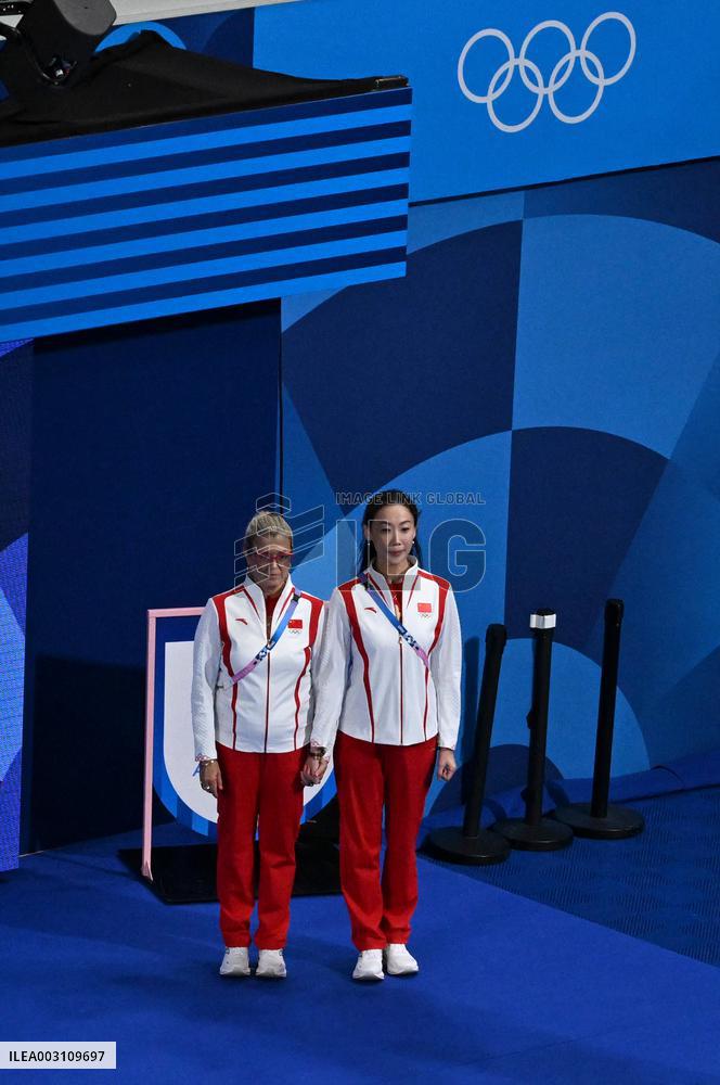 (PARIS2024) FRANCE-SAINT-DENIS-OLY-ARTISTIC SWIMMING