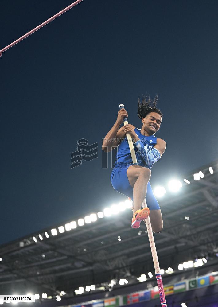 Paris 2024 - Duplantis Breaks Pole Vault World Record On Way To Gold