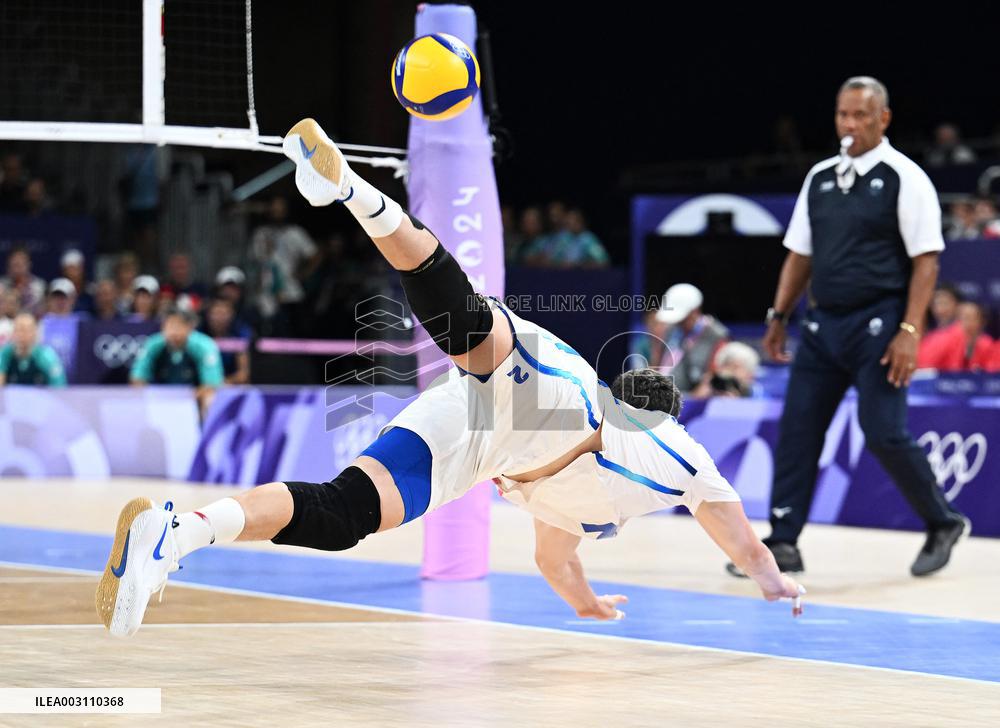 Paris 2024 - France v Germany Volleyball Quarter Final